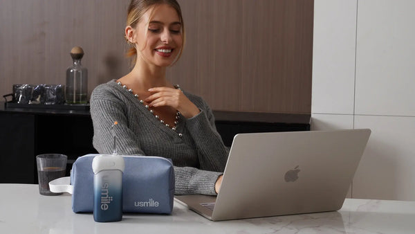 How to Use a Water Flosser Without Making a Mess