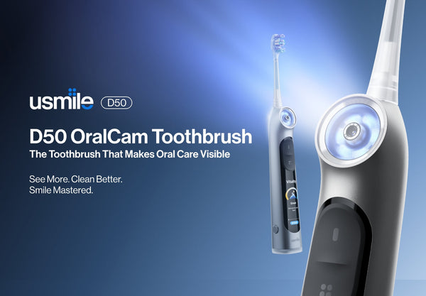 D50 OralCam Toothbrush: More Than a Camera Toothbrush, Built to Help You See Plaque