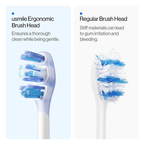 usmile Ergonomic Brush Head 2.0 - Made for Better Cleanliness & Comfort