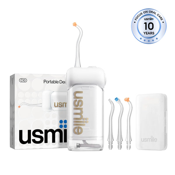 C10 water flosser#White