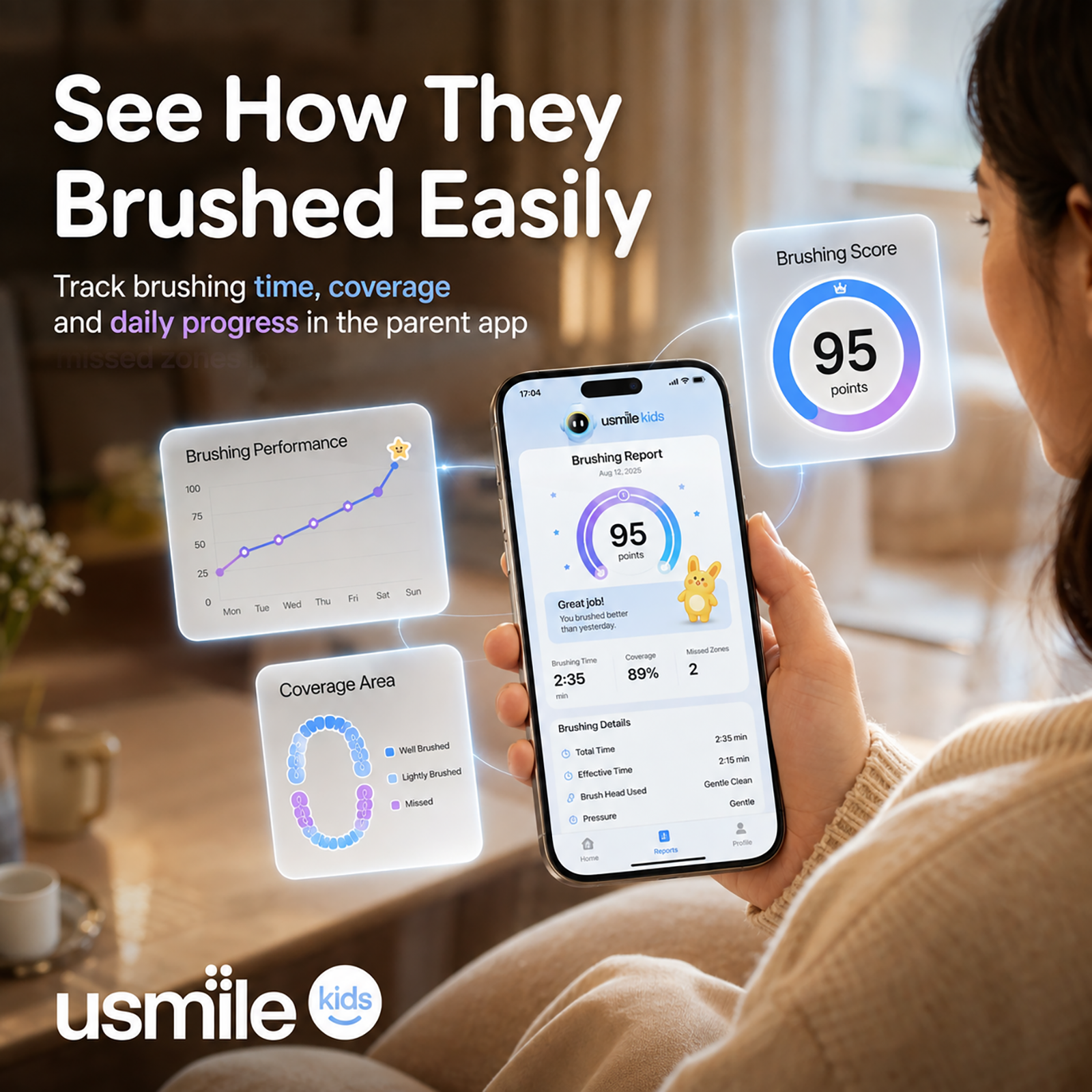 usmile Q30 Kids Electric Toothbrush