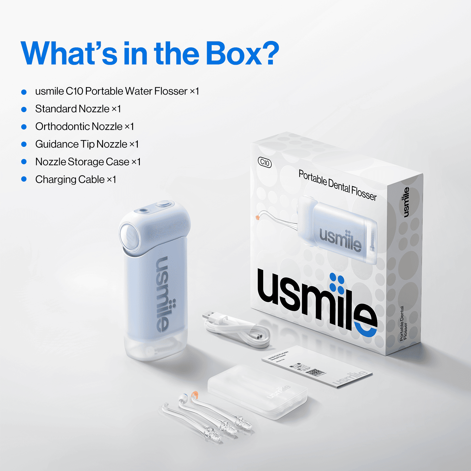usmile C10 Portable Dental Flosser