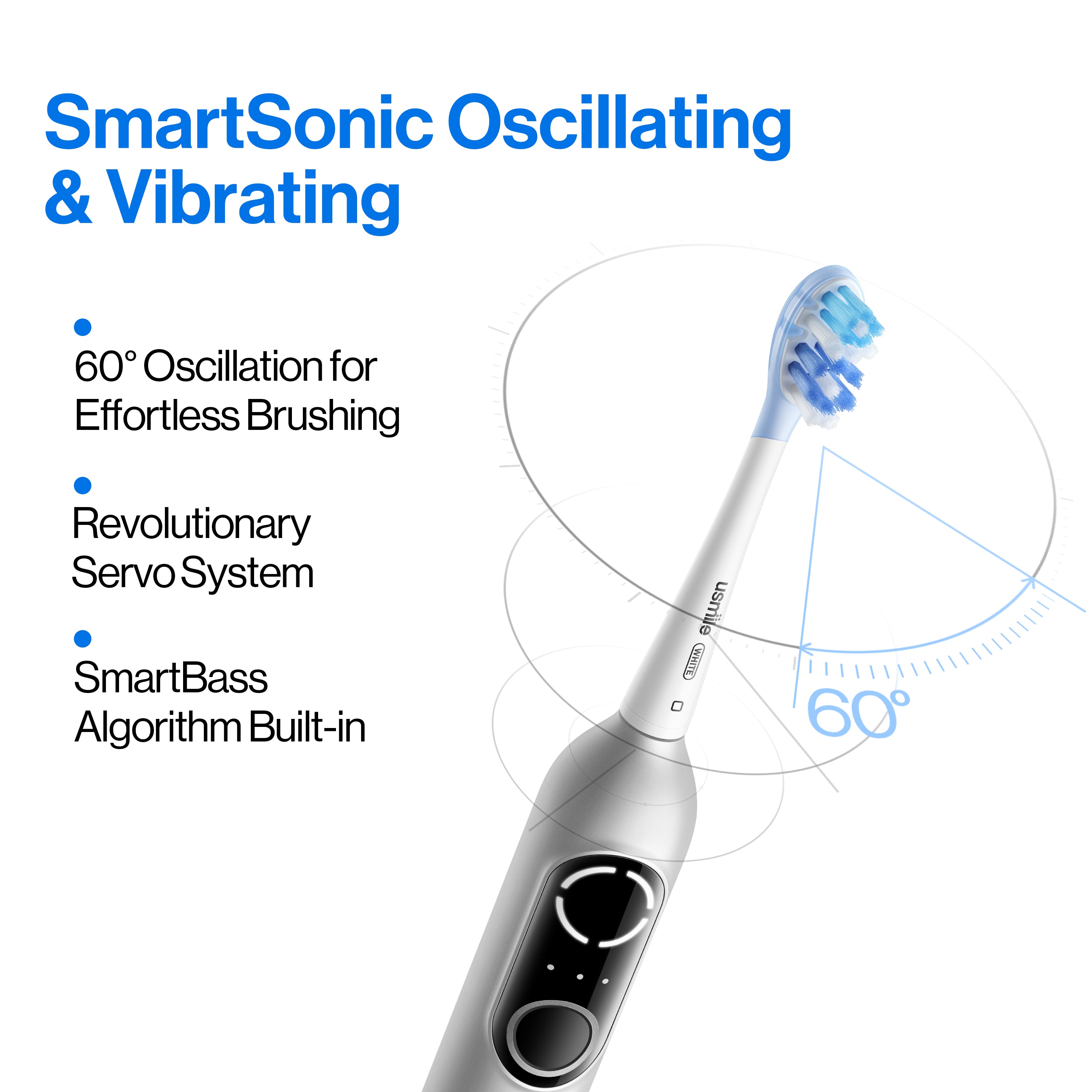 usmile P20 PRO Oscillation & Vibration Sonic Toothbrush