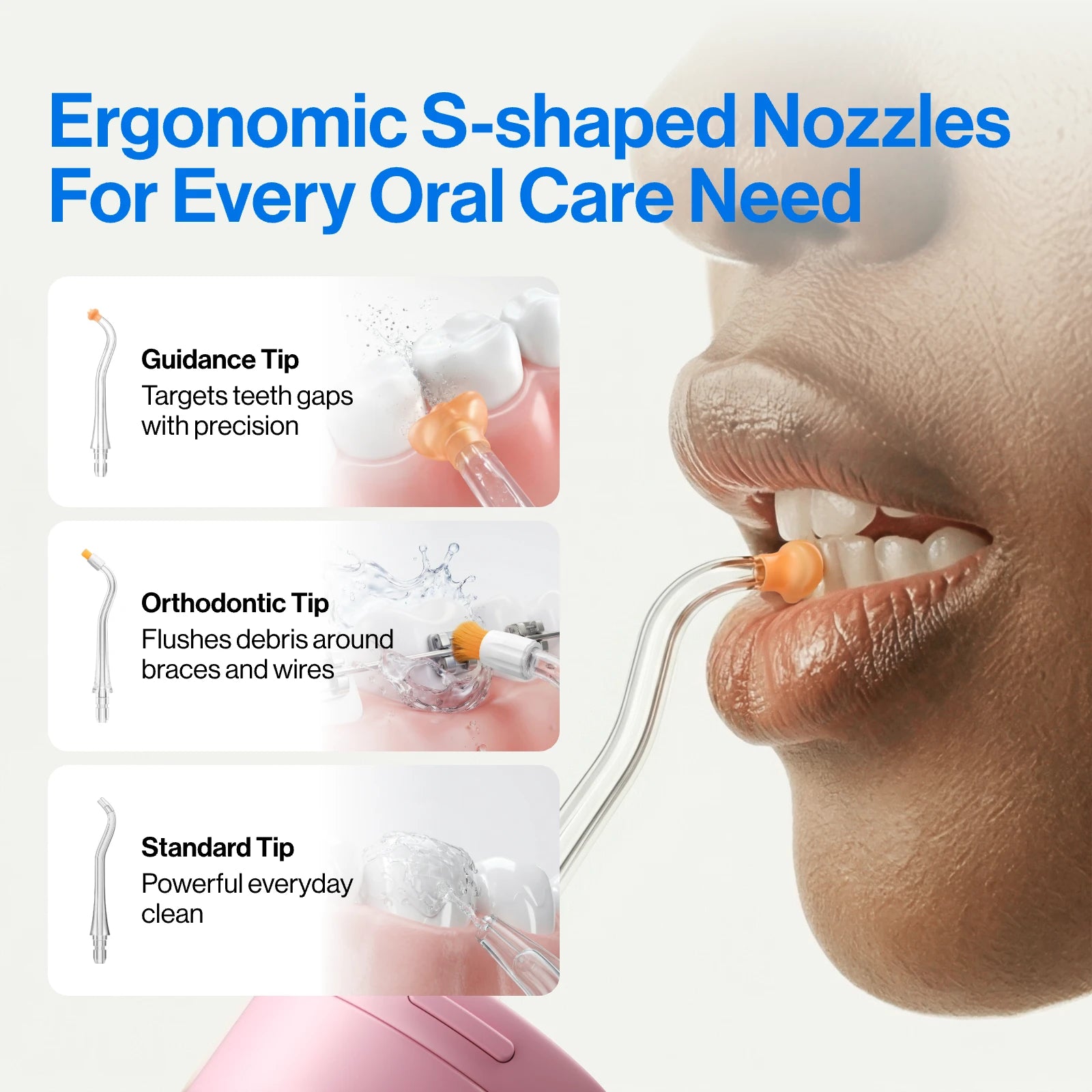 usmile C30 Cordless Water Flosser – Portable Oral Irrigator