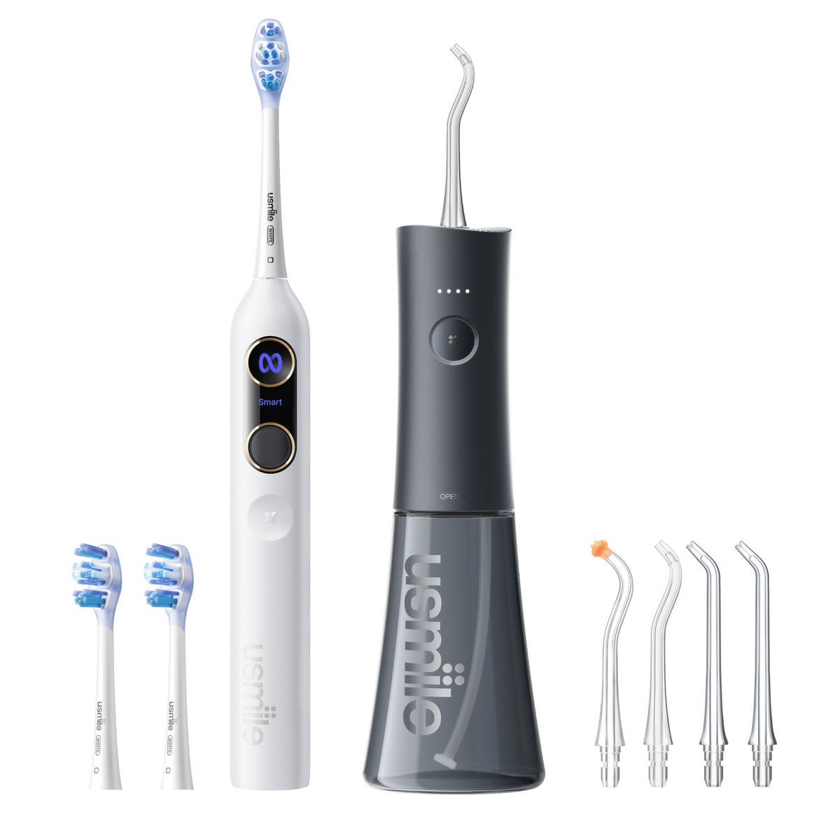 usmile Y20 PRO Electric Toothbrush x C30SE Portable Dental Flosser