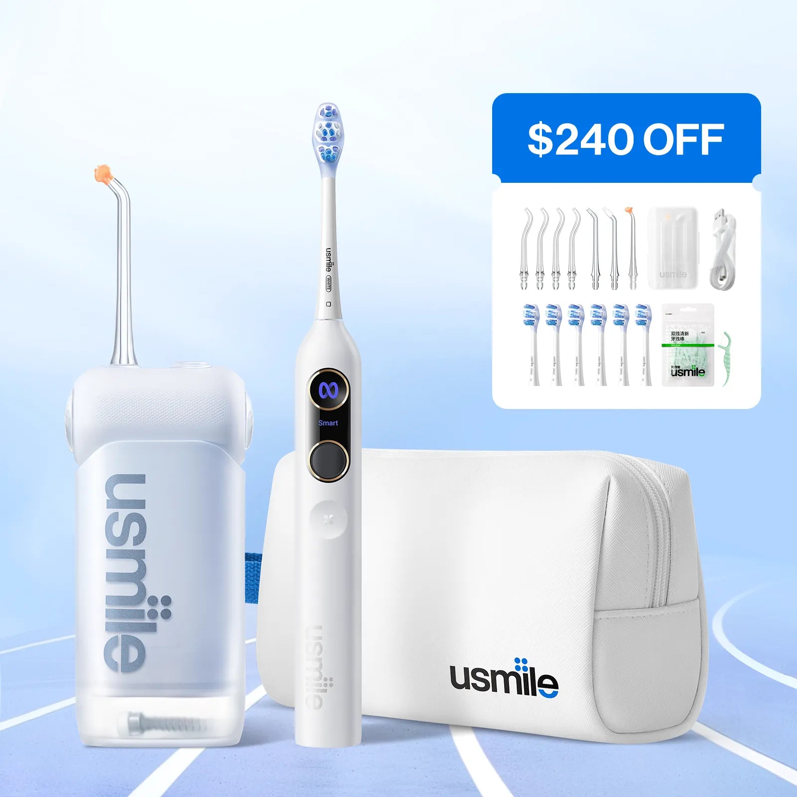 usmile Exclusive Travel Toiletry Bag Pack