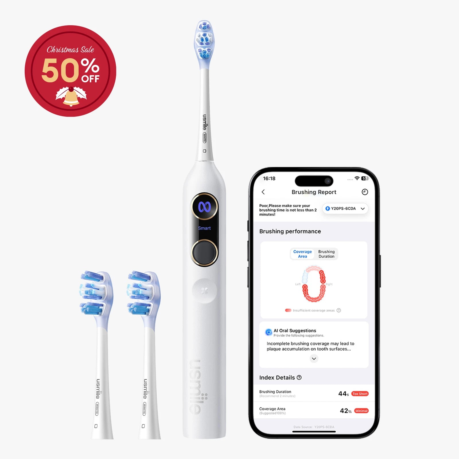 Electric Toothbrush#White