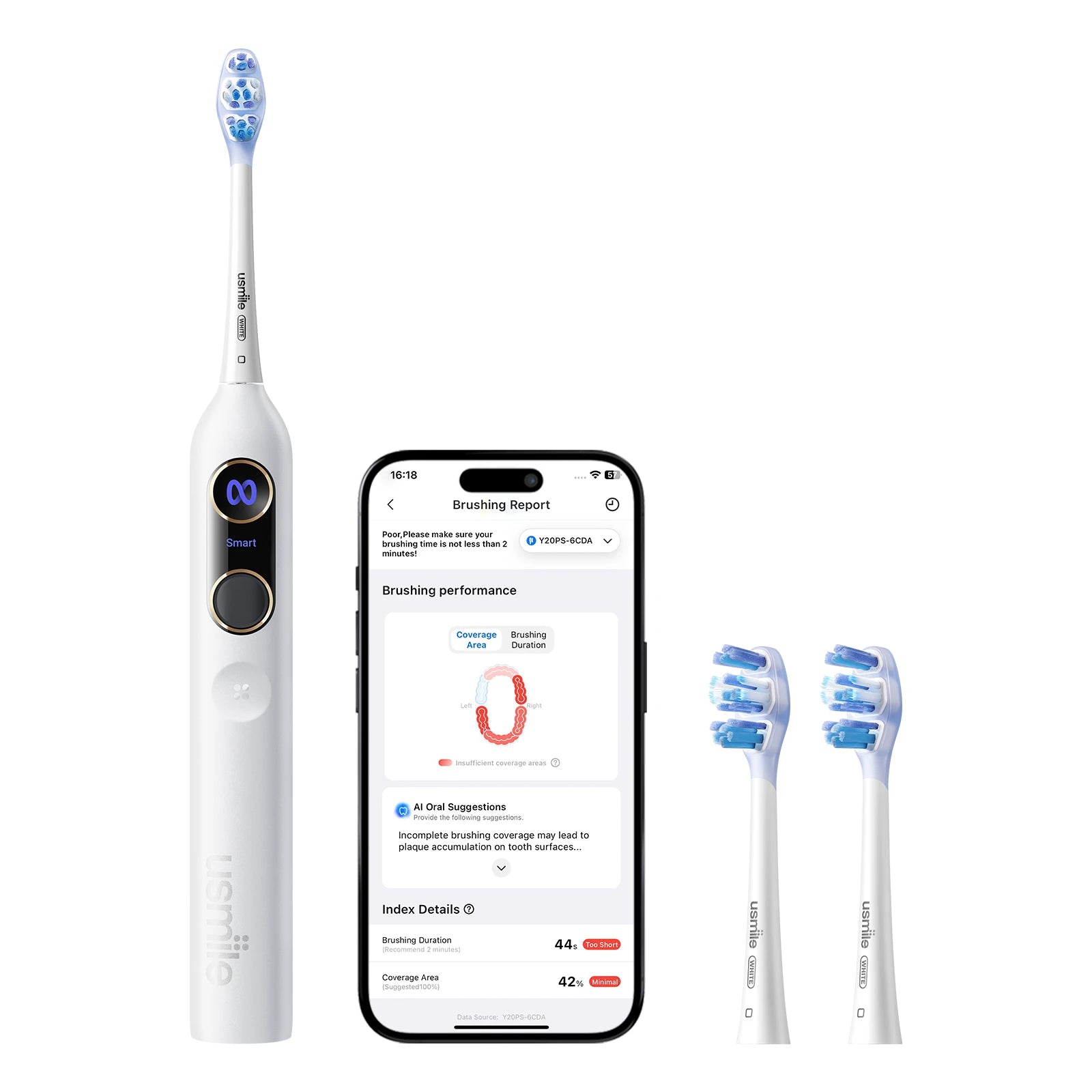 AI Electric Toothbrush #White