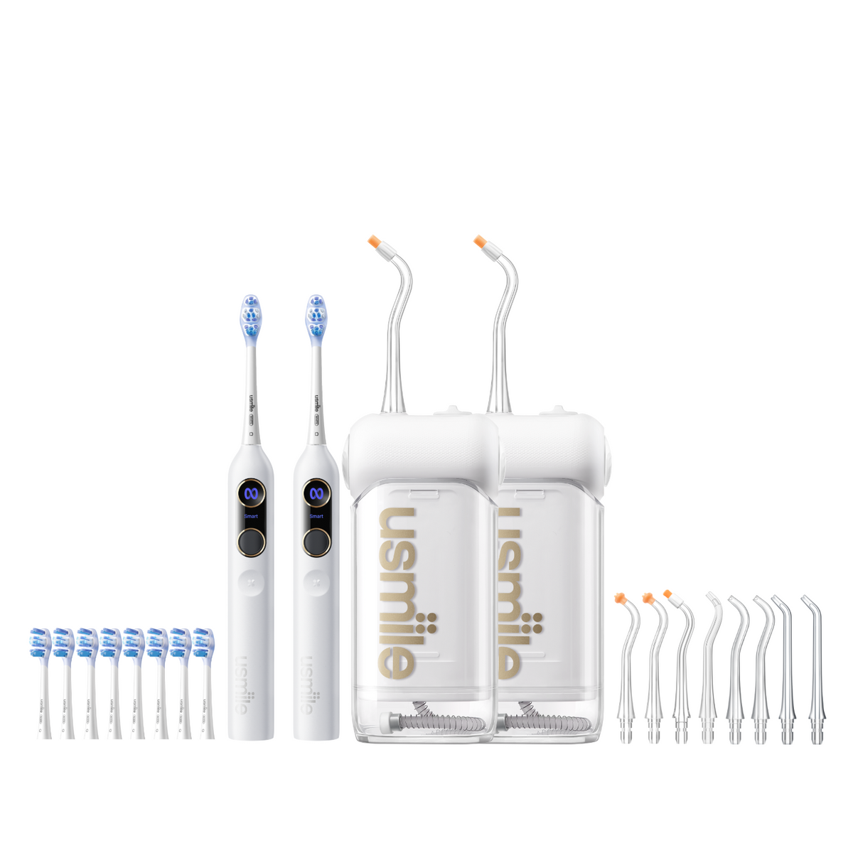 usmile Couple Sets Electric Toothbrush & Water Flosser