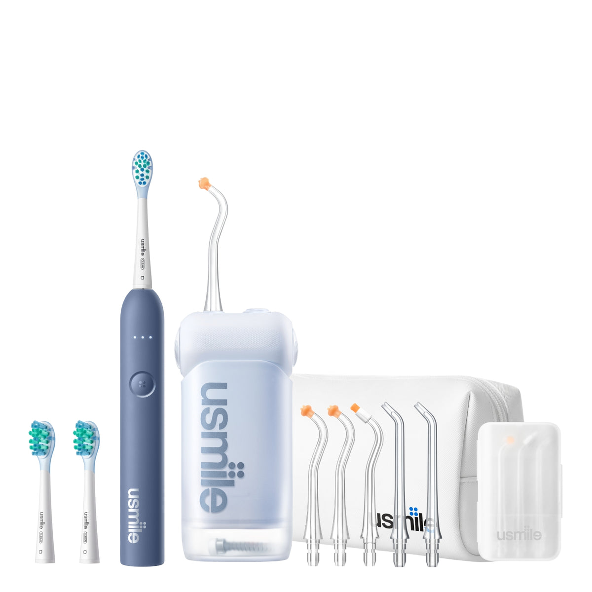 usmile C10 Water Flosser x P10 S Electric Toothbrush