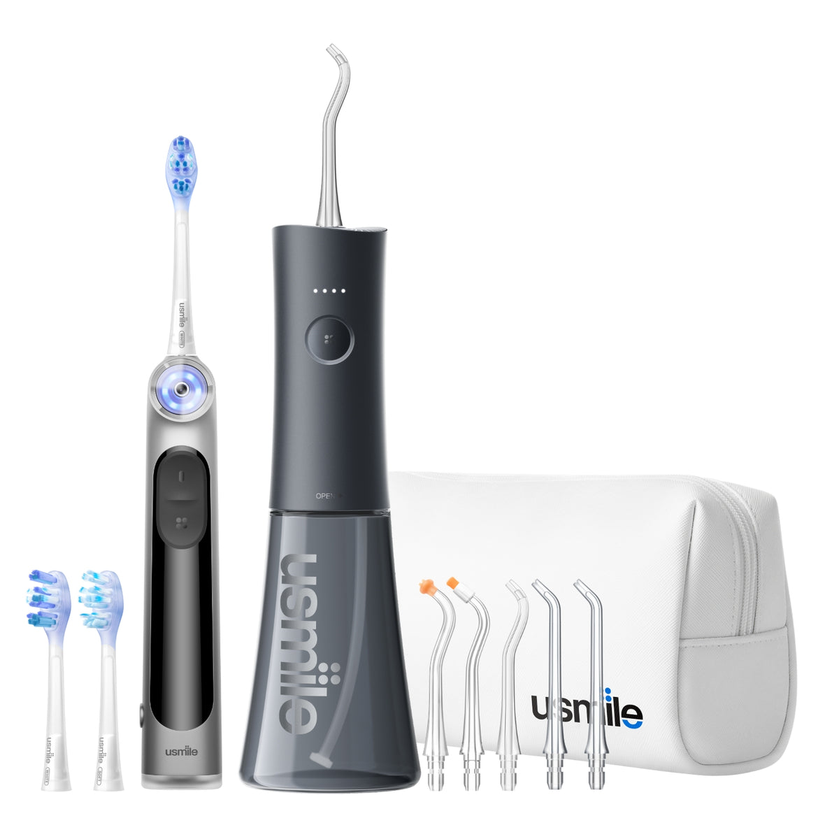 usmile D50 OralCam Toothbrush X C30SE Portable Dental Flosser