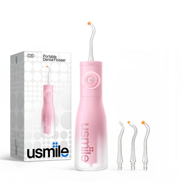 usmile C30 Cordless Water Flosser – Portable Oral Irrigator
