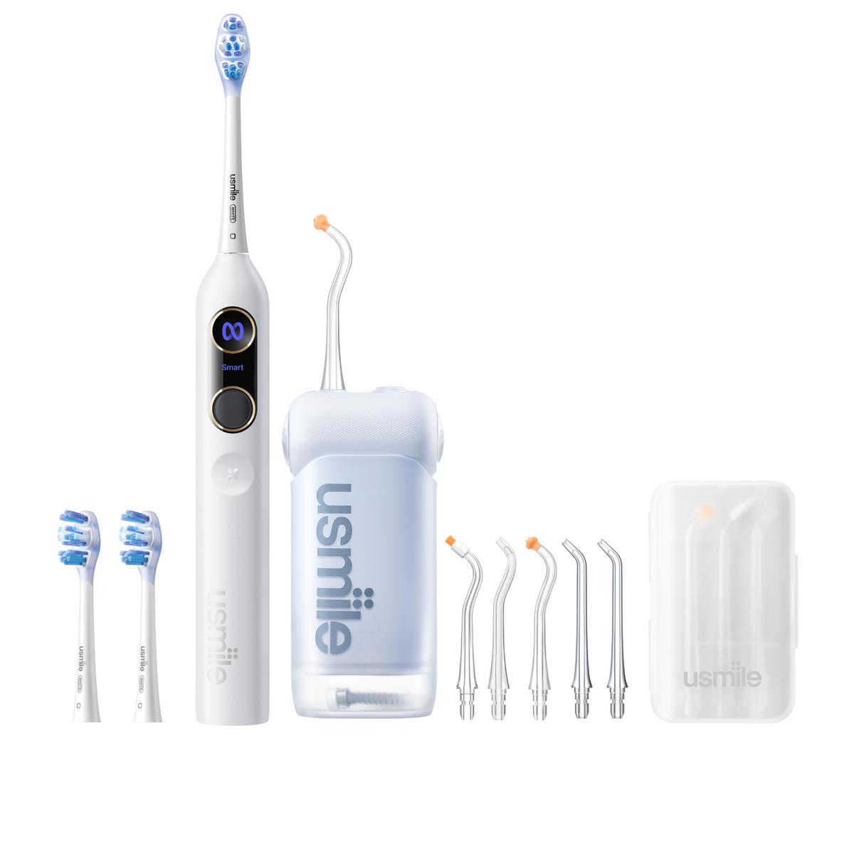 usmile Y20 PRO Electric Toothbrush x C10 Portable Dental Flosser